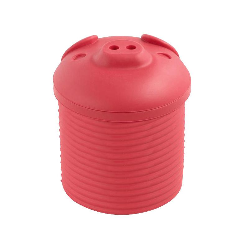 

Сетчатый дуршлаг в форме свиньи для жарки, кухонный дуршлаг для приготовления пищи, слив для пола, столовая посуда, бочка для супа, барбекю, саможарящиеся кухонные инструменты розовый