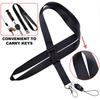 Lanyard With Card Case Water Resistant ABS Card Holder Phone Lanyard Card Sleeve For Work Badge Bus Card Key Accessories