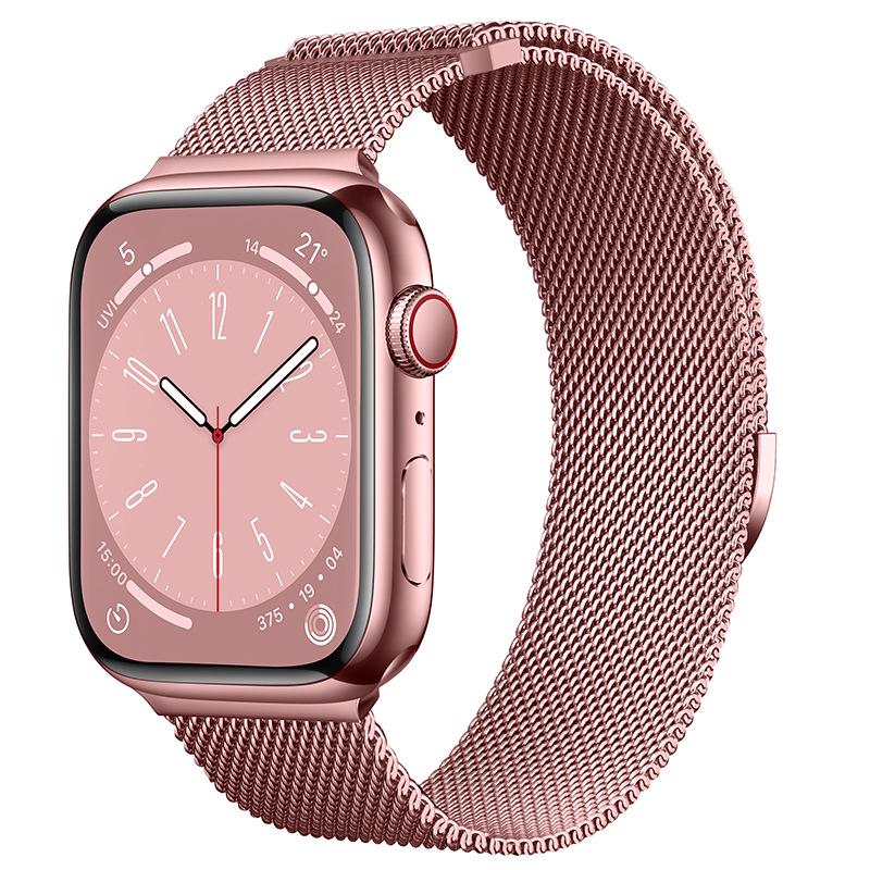 Milanese Magnetic Steel Strap for Apple Watch Ultra/iWatch 10