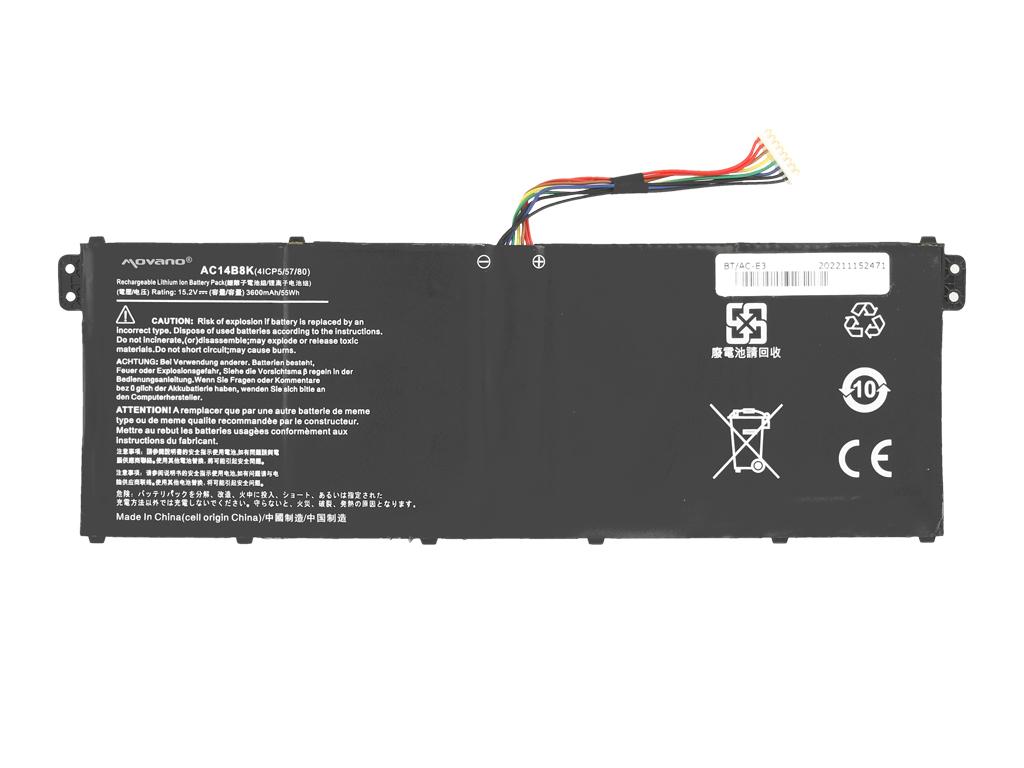 AC14B3K AC14B7K AC14B8K Akku für Acer E3-111