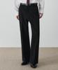 DRAW FIT French Flare Slacks [Black]