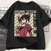 Kasane Teto Tshirt For Unisex Vintage 100 Cotton Tees Crewneck Short Sleeve T Shirts Birthday Present Tops