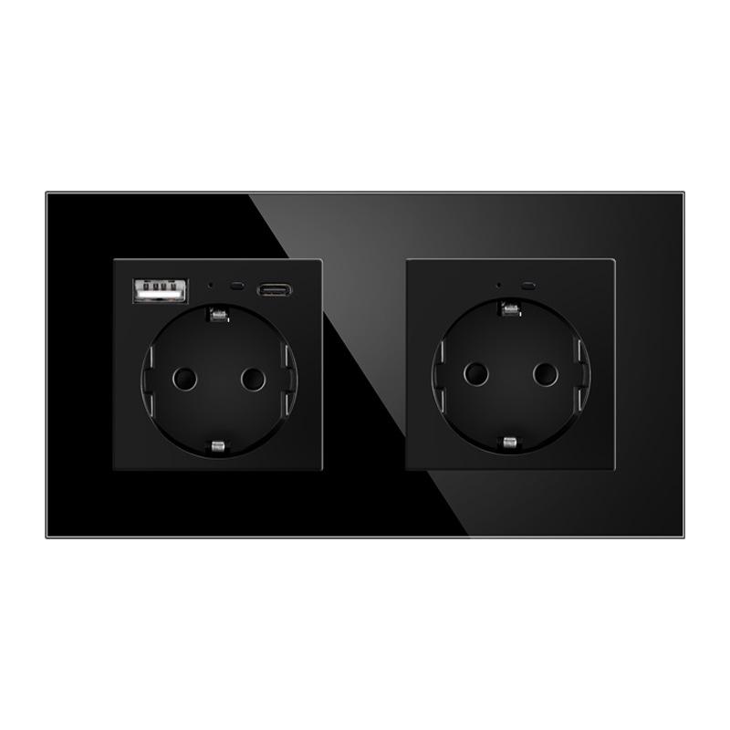 European Standard Smart WiFi Socket with APP Remote, Voice Control, Timer & Power Monitoring