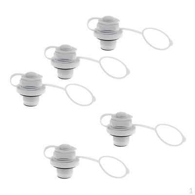 5 Stück Schraub-Aufblasventil Kappe für Luftbett Matratze Wanne Pool