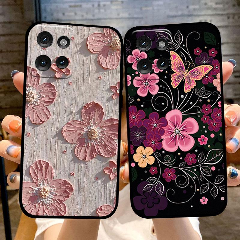 Para Capa Motorola Edge 50 Neo Edge50 Fusion 50S Pro Silicone TPU Macio Capa Traseira de Telefone Para Moto S50 X50 Ultra 5G Fundas de Luxo