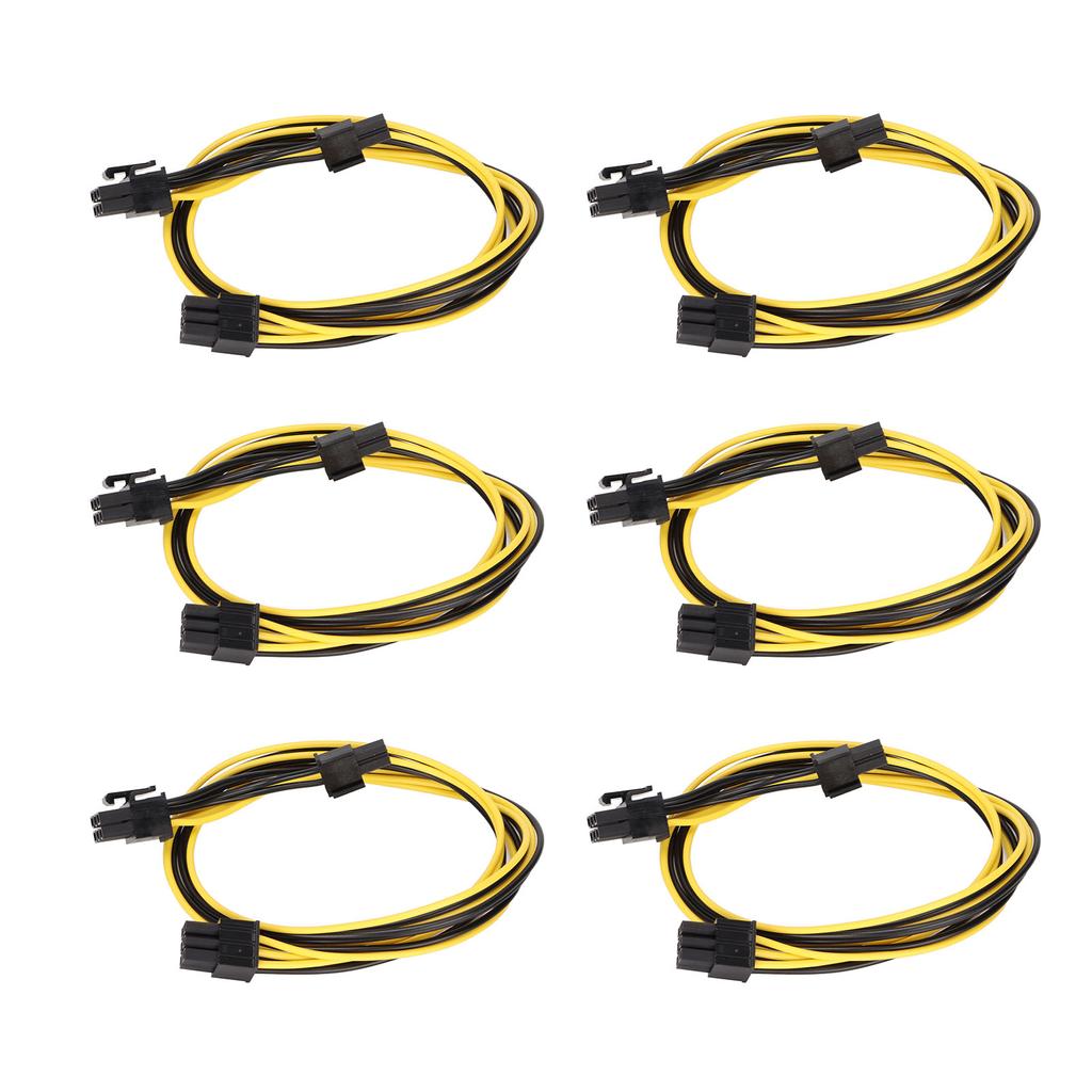 6 Buc Cabluri de Alimentare GPU PCIE 6Pin la 8Pin Masculin la Masculin Accesorii Alimentare pentru TT pentru OCZ