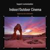 HANDUNYOU 200-inch 4:3 Outdoor Portable Projector Screen