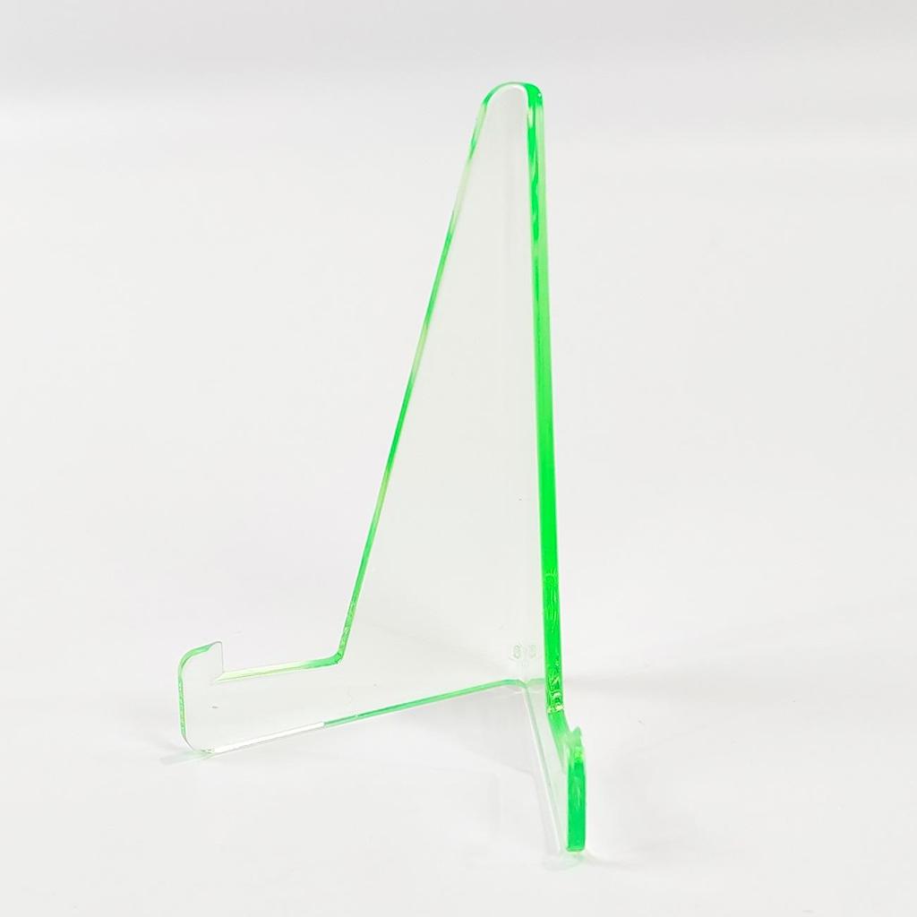35PT Triangle Card Stand: Acrylic Game Card Display and Storage Base