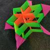 1-Pack New 3D Plum Blossom Kite, Suitable for Beach Park Picnic Travel, Kids & Adults, Easy-to-Fly Outdoor Toy