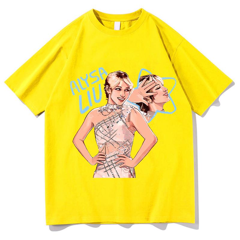 Graphic T-shirts Men and Women Summer Cotton Clothing Fashion Round Neck Short Sleeved