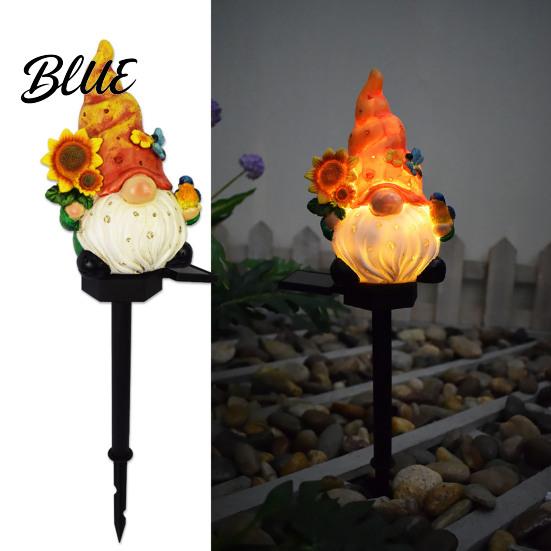 Weather Resistant Lawn Lights Solar Garden Stake Light Waterproof Christmas Outdoor LED Lamp with Warm Landscape Lighting Glow Decorative for Patio