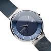 BERING Men's Analog Solar Watch, Collection Model 14639-307, Stainless Steel Strap & Sapphire Crystal, Officially Imported, 3-Year Internal Warranty