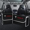 Car Soft Felt Storage Bag Organizer Cars Foldable Trunk Bag For Model 3 Model Y Car Stickers