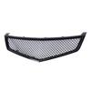 Gloss Black Mesh Front Bumper Grille Grills Protective Sporty Look For TSX 2006 To 2008