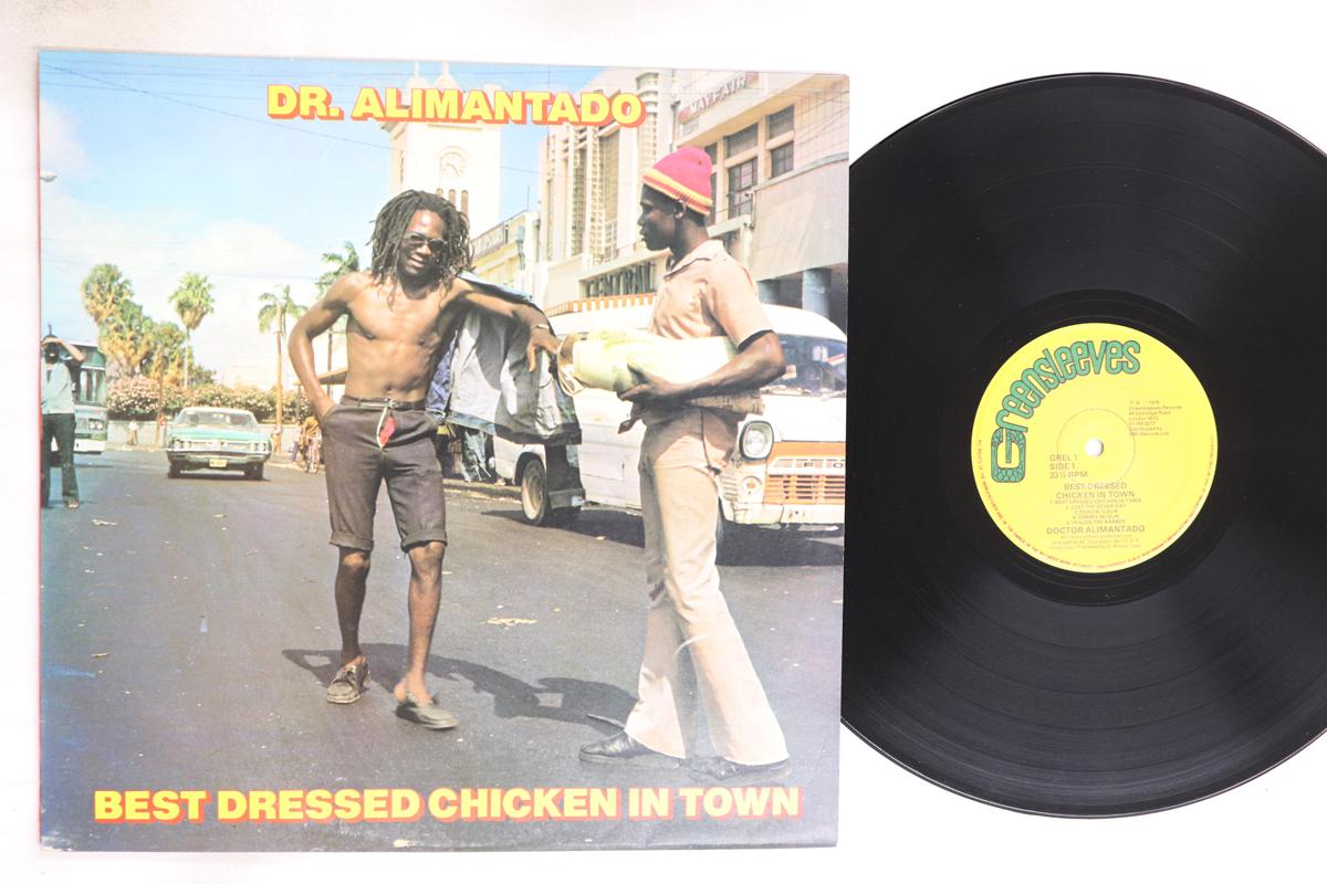 

LP Record DR. ALIMANTADO - Best Dressed Chicken In Town GREL1 GREENSLEEVES 1978 UK Reggae, Ska & Dub Used