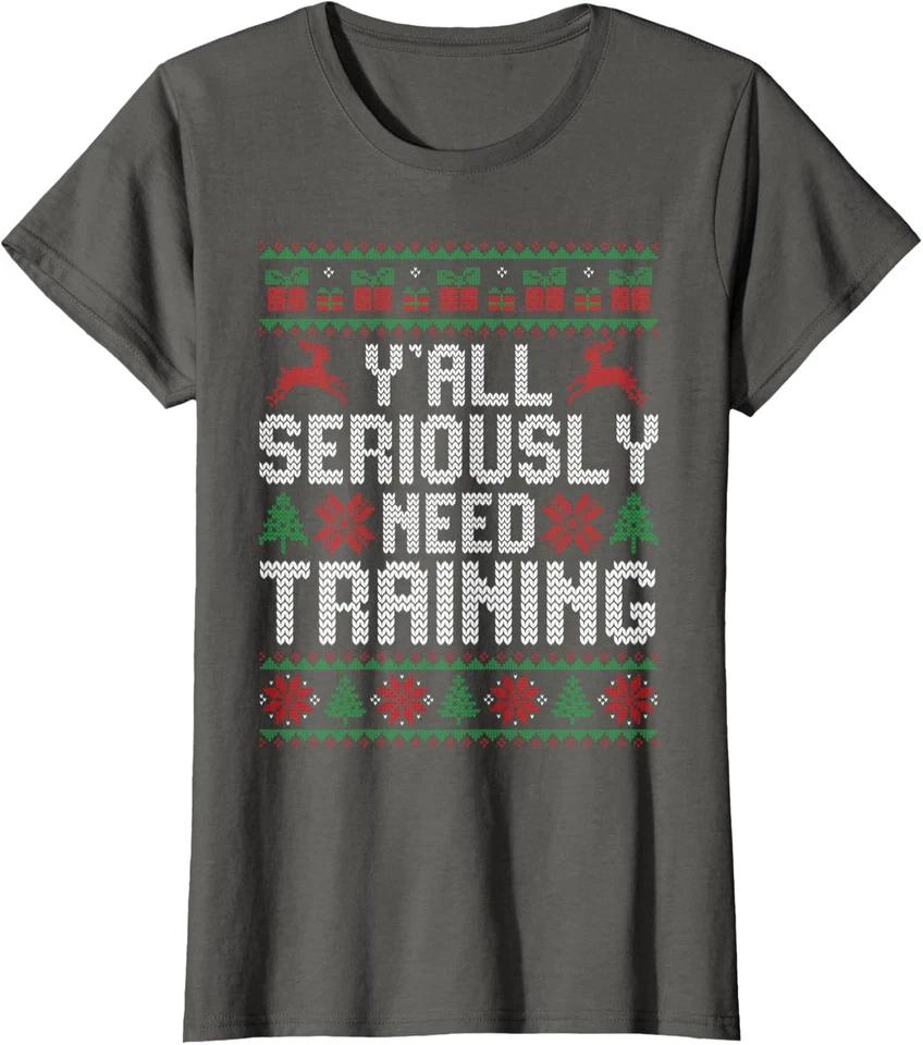 Funny Dabbing Santa 6 7 Meme Merry Christmas Ladies  V-Neck Tshirt 3XL