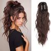 Heat-Resistant High Temperature Synthetic Ponytail Wig for Women  Curly  Stylish and Elegant with Easy To Wear Claw Clip Perfect for Halloween