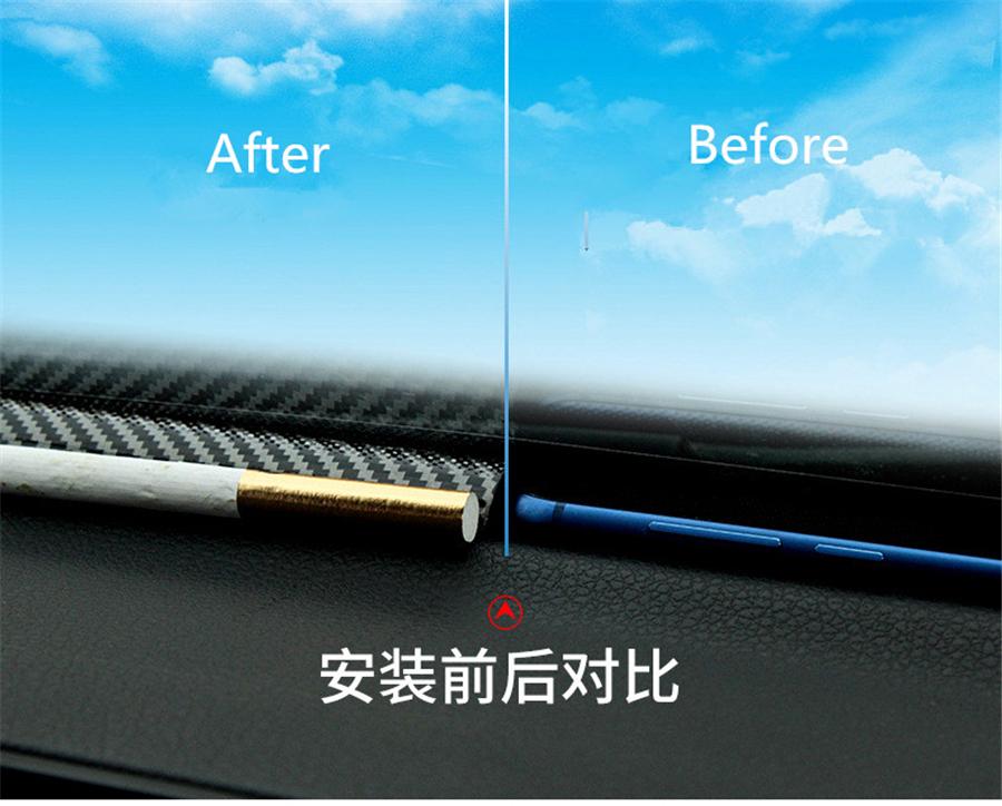 Car Dashboard Sealing Strips Styling Stickers For Toyota