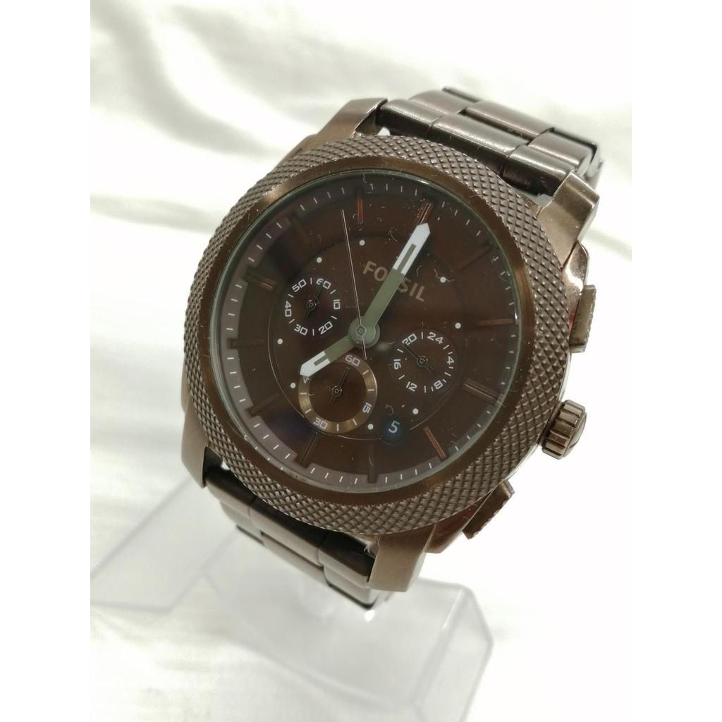 Used FOSSIL BRN/FS-4661/Body only/Chronograph with frame