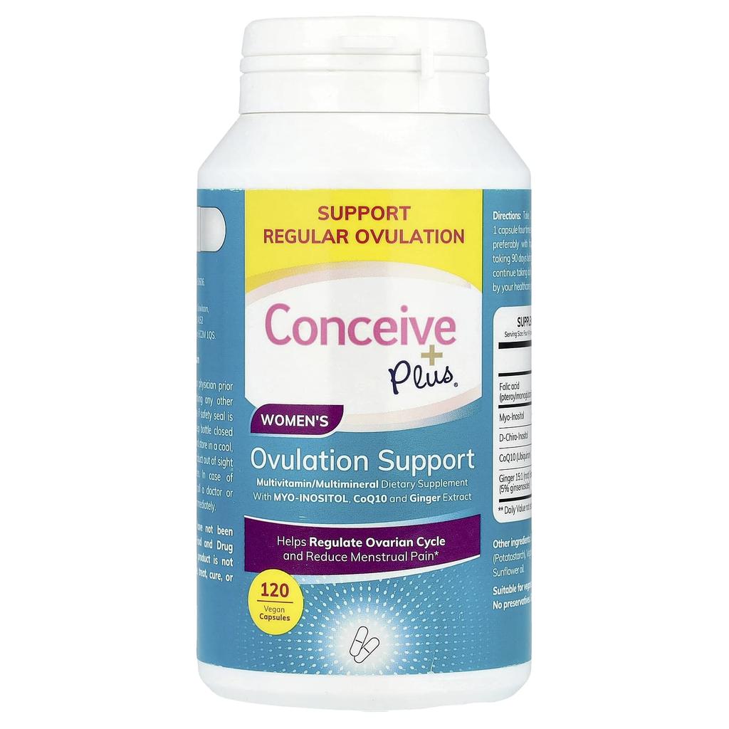 Ovulation Support for Women, Veggie Capsules 120
