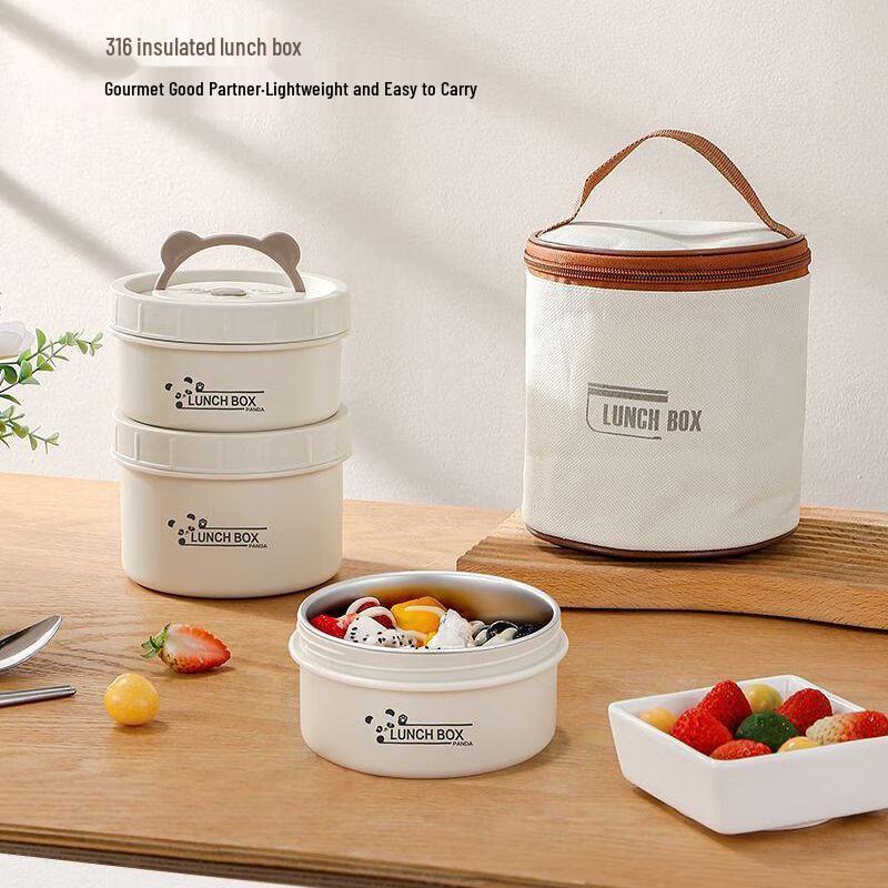 

Insulated Lunch Box Set with Soup Bowls