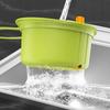 4PCS Hanging Sink Drain Basket Openable Bottom Cover Removable Food Scrap Filter Rack Multi-functional Quickly Drain
