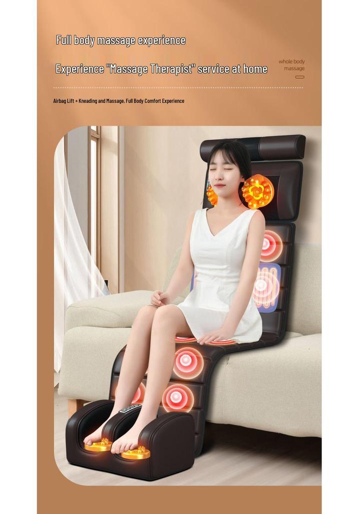 Cervical Spine and Full Body Massager with Automatic Kneading