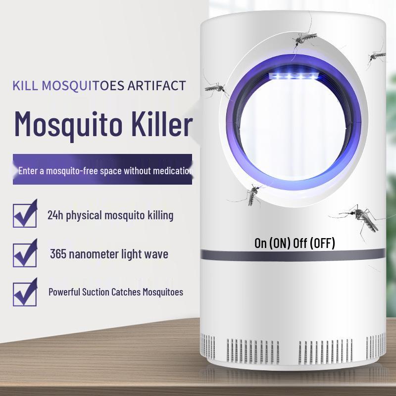 Smart Photocatalytic Blue Light Mosquito Killer Lamp – USB Power, Efficient Indoor Fly & Mosquito Catcher