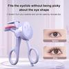 Portable Electric Heated Eyelash Curler Usb Rechargeable Heated Lash Curler For Women Long Lasting Anti-Scald Finalize Eyelash