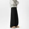 Men American Retro Heavyweight Patchwork Wide Leg Casual Sports Sweatpants