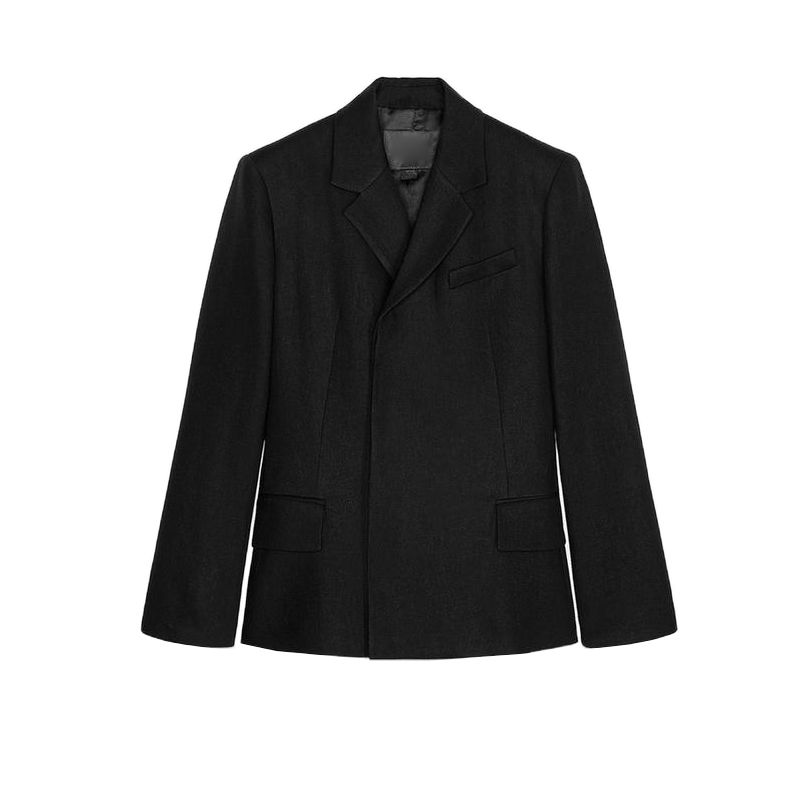 Spring New Women clothes Linen Blend Double Breasted Blazers 2490586 Casual Shorts 2462586