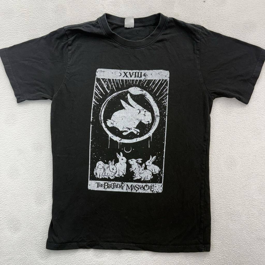 The Birthday Massacre Concert T-Shirt Black Medium Vintage Small Unisex T-Shirt