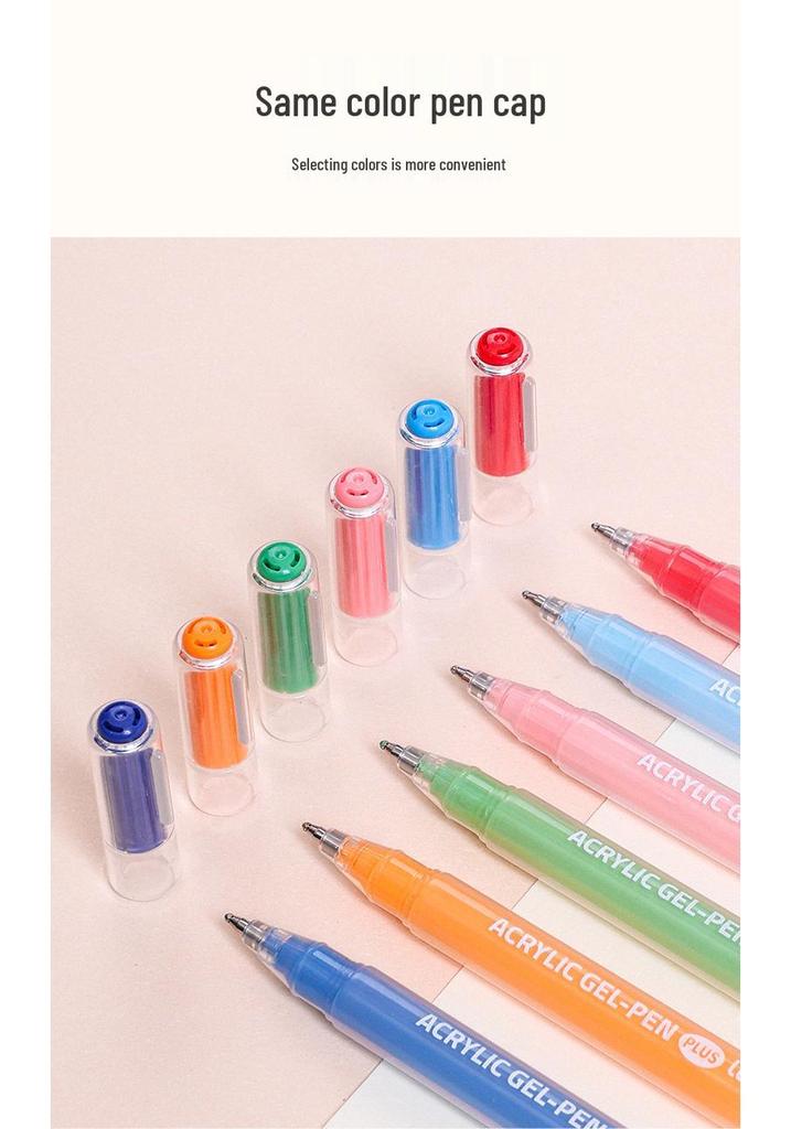 Multi-color Ink Set: Large Capacity Journaling & Graffiti Pens for Art Students