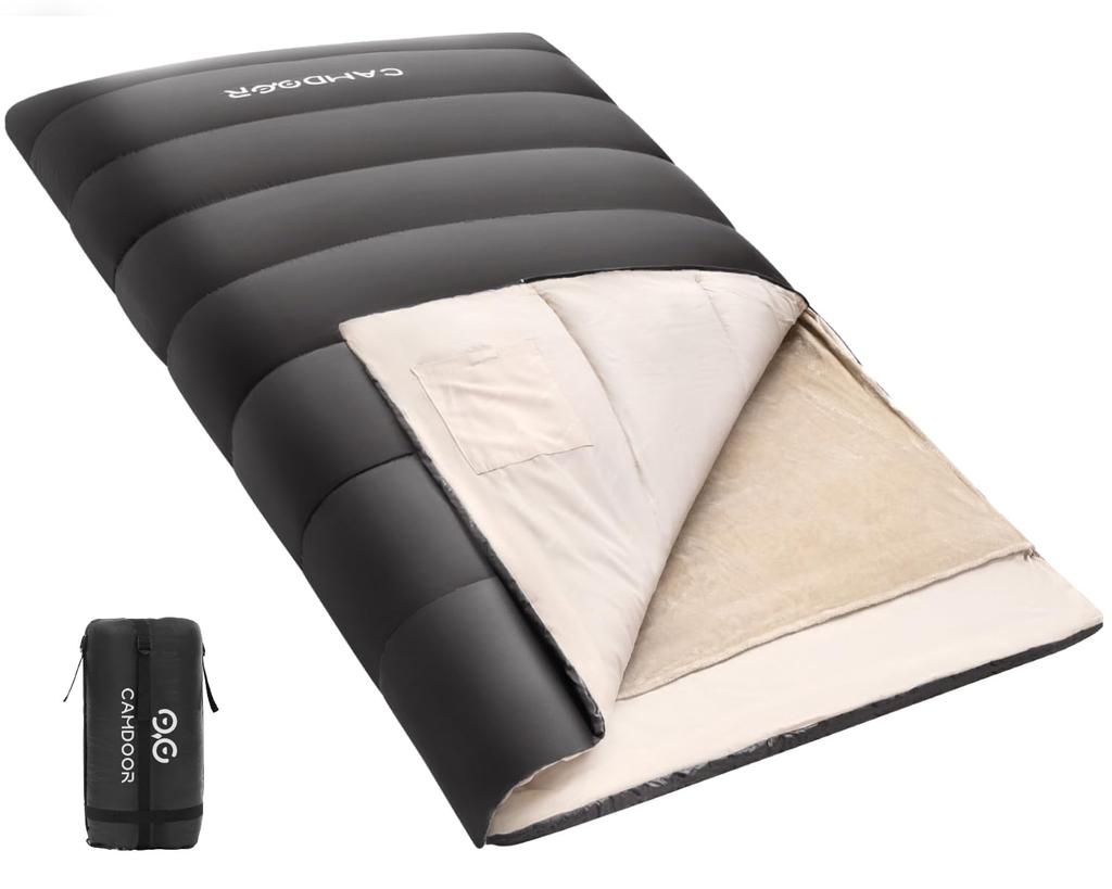 CAMDOOR Winter Sleeping Bag Blanket 320T Waterproof Multifunctional Sleeping Comfortable Temperature Range Storage Perfect for Car Disaster Outdoor