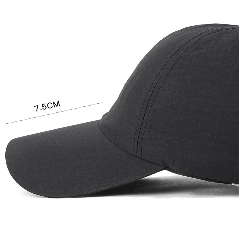 Quick-Drying Baseball Cap Sun Hat Middle-Aged Cap