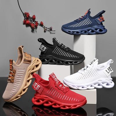 Boys', Breathable, Mesh, Casual, Sports Shoes, Wear-resistant, Mid Cut, Hiking Shoes, Outdoor, Comfortable Shoes