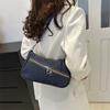New Denim Korean Style Fashionable and Personalized Influenza Motorcycle Style Fashionable and Fashionable One Shoulder Underarm Women's Bag