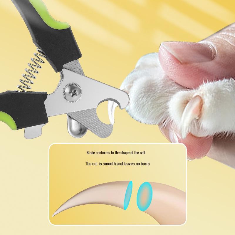 Pet Nail Clippers & File - Dog & Cat Grooming Tools