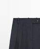 Masimodutti Melange Linen Suit Pants