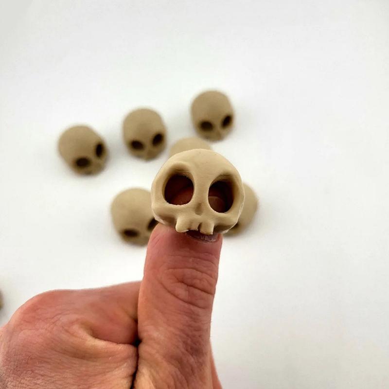 3D Printed Skull Keychain Pendant Creative Design Decoration Bag Accessories Charm  Gift