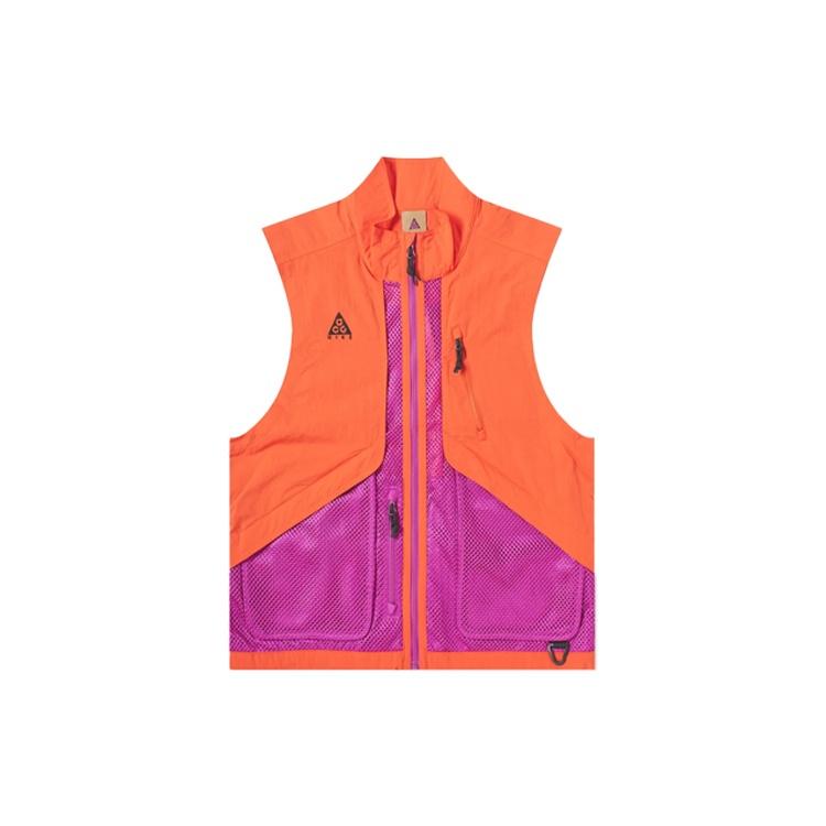 Nike ACG Outdoor Functional Multiple Pockets Vest Red Orange Men s BQ3619-634 S