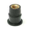 10Pcs Rubber Motorcycle Windscreen Nuts Nut Fastener  For Honda For Suzuki For Yamaha For Kawasaki