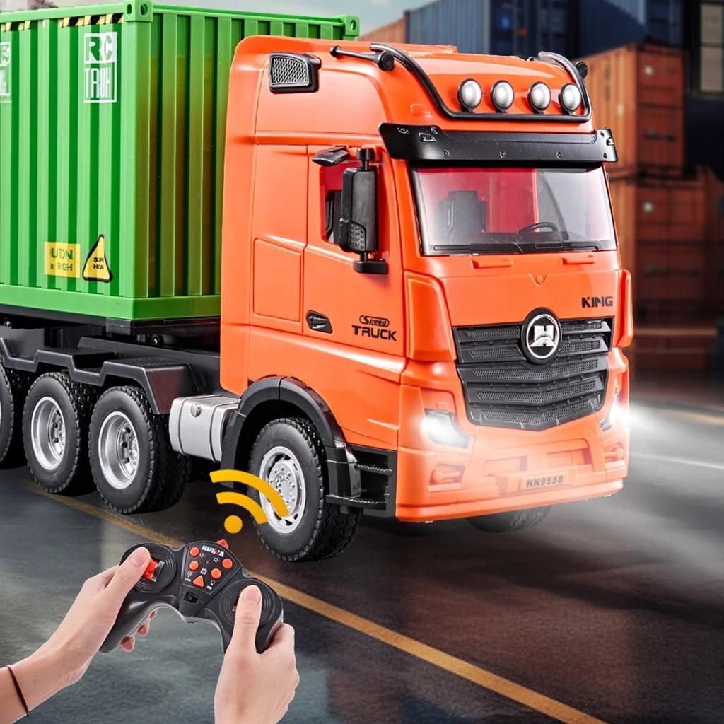 [PACZB] TIR truck with a sea container trailer + Z3509 remote control