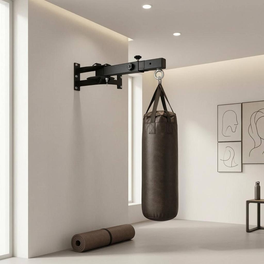Wall-Mounted Heavy Bag Bracket Included Hardware Boxing Wall Mount