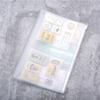 Standard Pocket PVC Zipper Bag Notebook Zipper Bag Notebook Storage Bag Journal Planner Card Holder