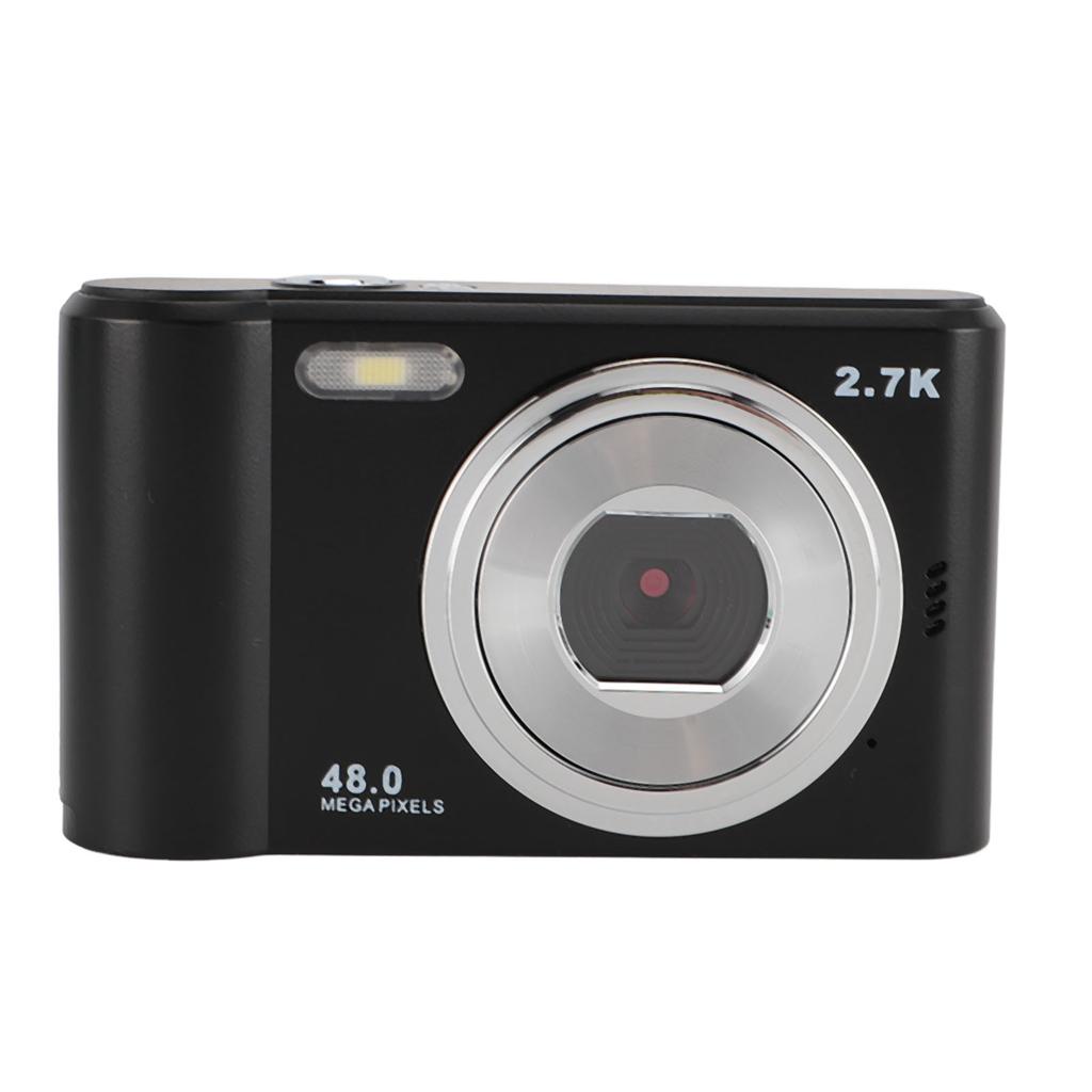 Compact Digital Camera 1080P 2.4 Inch   Display Rechargeable 8X Zoom   48MP   Camera for Recording Photography