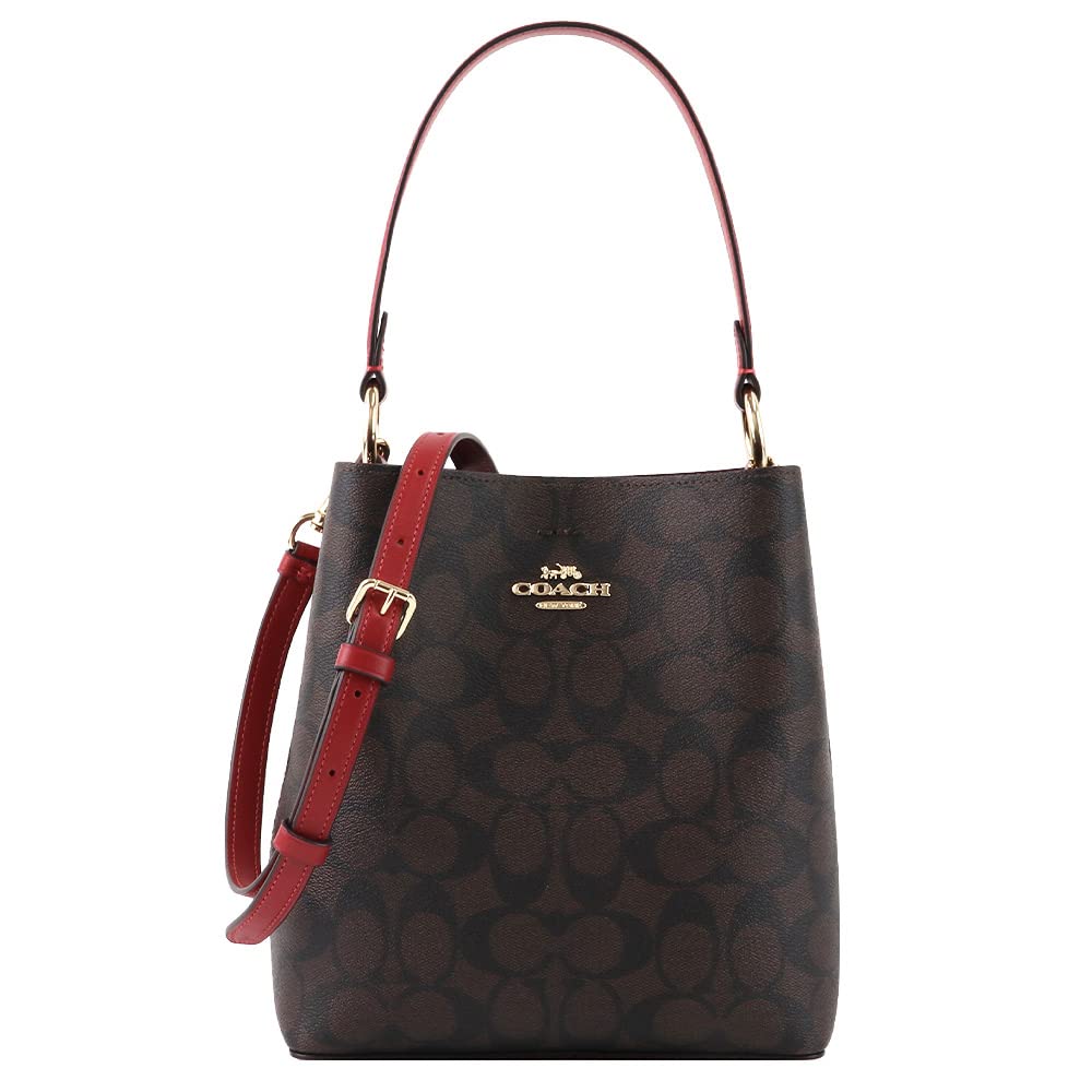 

Сумка Сумка через плече 2312 2way Signature 1941 RED Brown 1941 [Coach] Жіноча (IMRVQ Червоний) [Елемент]