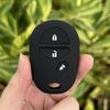3 Buttons Silicone Car Key Cover Case Skin Protector Holder Rubber Shell for Toyota Sienna Tacoma Tundra Keychain Accessories