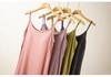 Modal Strappy Built-in Bra Summer Sleeveless Dress for Women 2025