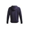 Under Armour Letter Logo Printed Drawstring Hooded Pullover Long Sleeve Sweatshirt Men Sweatshirt Purple 1357093-558